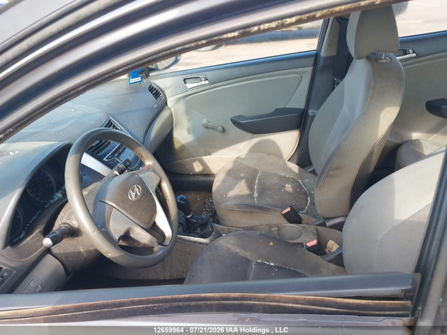 12659964 :رقم المزاد ، KMHCT4AE5EU641646 vin ، 2014 Hyundai Accent L مزاد بيع