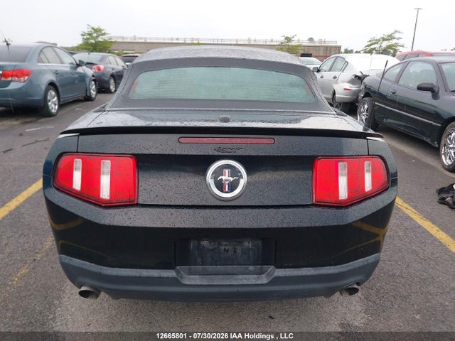 12665801 :رقم المزاد ، 1ZVBP8EM7B5129564 vin ، 2011 Ford Mustang Convertible مزاد بيع