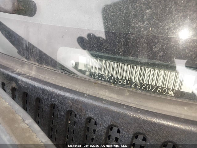 Продажа на аукционе авто 2005 Chevrolet Silverado 1500 Ls/lt, vin: 1GCEK19B45Z320760, номер лота: 12674438