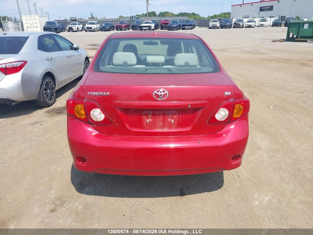 12680574 :رقم المزاد ، 2T1BU40E29C090626 vin ، 2009 Toyota Corolla S/le/xle مزاد بيع