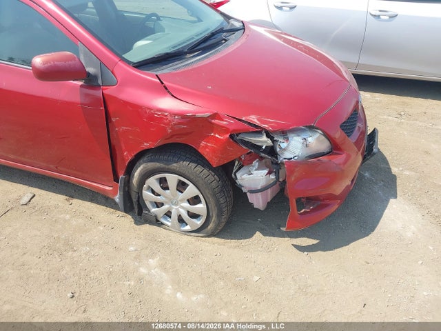 12680574 :رقم المزاد ، 2T1BU40E29C090626 vin ، 2009 Toyota Corolla S/le/xle مزاد بيع