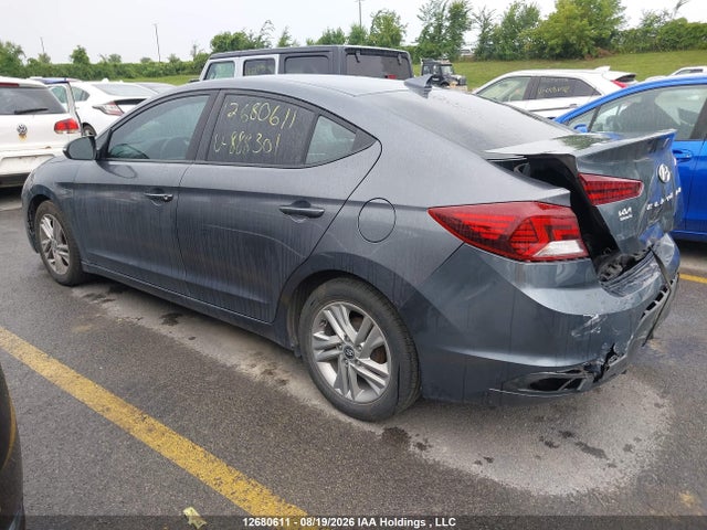 Продаж на аукціоні авто 2019 Hyundai Elantra, vin: KMHD84LF1KU888301, номер лоту: 12680611