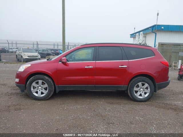 2012 Chevrolet Traverse Lt მანქანა იყიდება აუქციონზე, vin: 1GNKVGED0CJ113693, აუქციონის ნომერი: 12680613