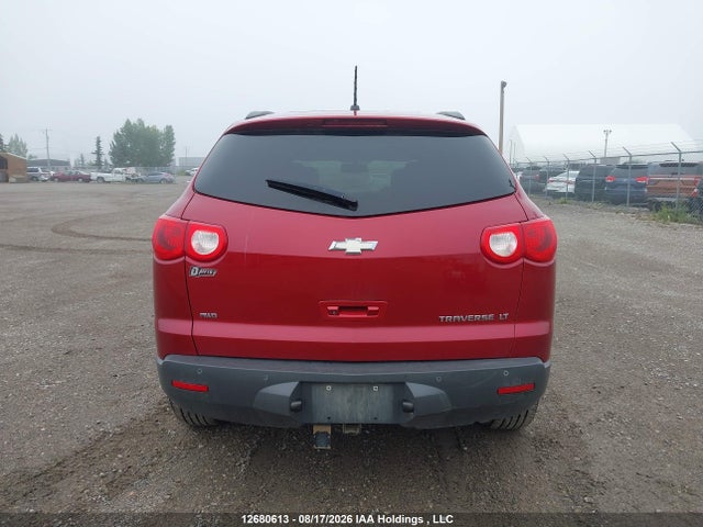2012 Chevrolet Traverse Lt მანქანა იყიდება აუქციონზე, vin: 1GNKVGED0CJ113693, აუქციონის ნომერი: 12680613