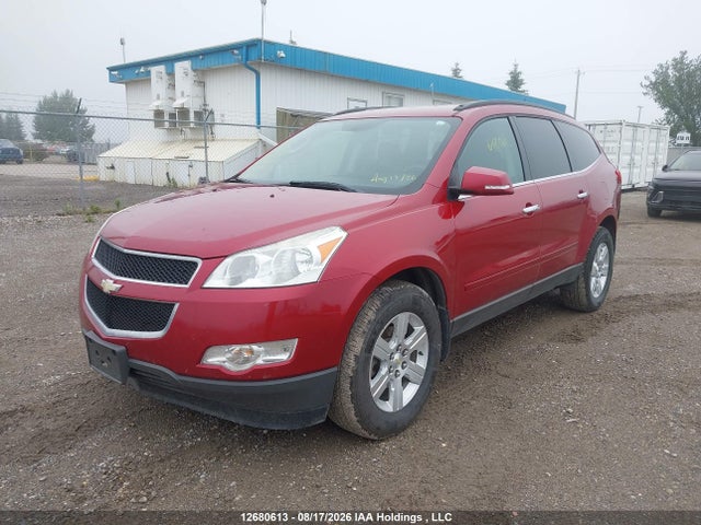 2012 Chevrolet Traverse Lt მანქანა იყიდება აუქციონზე, vin: 1GNKVGED0CJ113693, აუქციონის ნომერი: 12680613