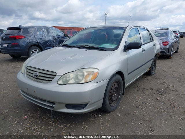 2003 Toyota Corolla Ce/le/s მანქანა იყიდება აუქციონზე, vin: 2T1BR32E33C716930, აუქციონის ნომერი: 12680626