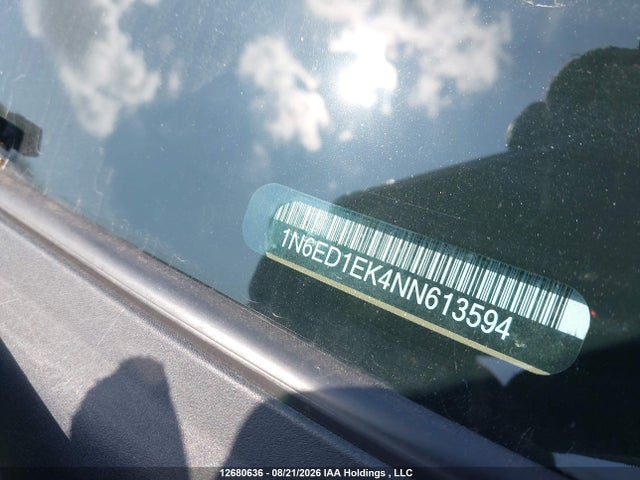 1N6ED1EK4NN613594 Nissan Frontier Pro-4x/sv
