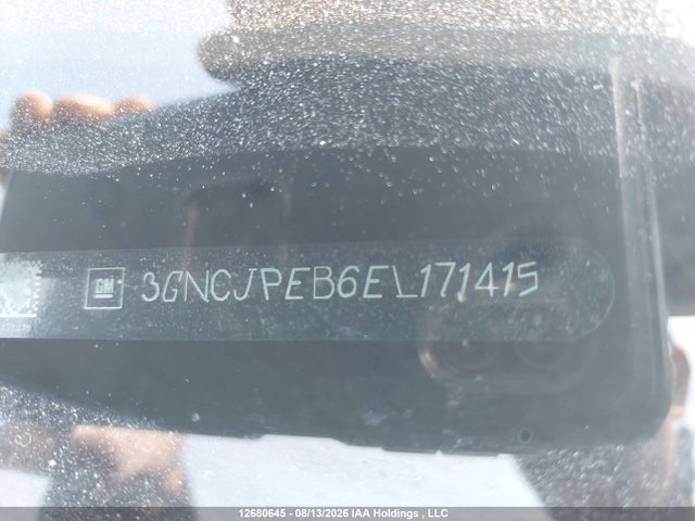 12680645 :رقم المزاد ، 3GNCJPEB6EL171415 vin ، 2014 Chevrolet Trax 1lt مزاد بيع