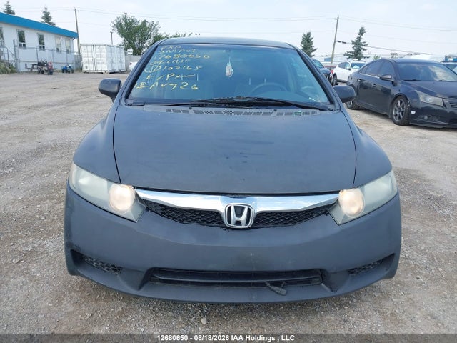 12680650 :رقم المزاد ، 2HGFA16449H107165 vin ، 2009 Honda Civic Dx-g مزاد بيع