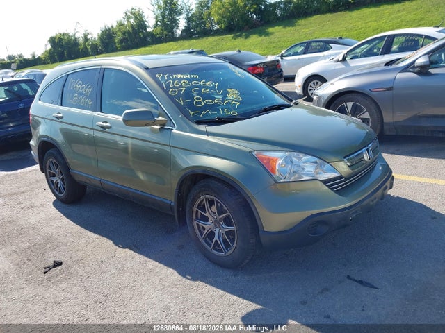 2007 Honda Cr-v Ex-l მანქანა იყიდება აუქციონზე, vin: 5J6RE48777L806499, აუქციონის ნომერი: 12680664