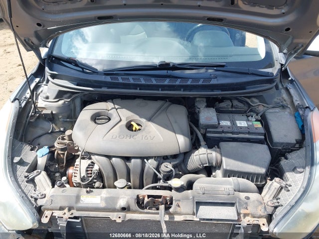 2011 Hyundai Elantra Gl მანქანა იყიდება აუქციონზე, vin: 5NPDH4AEXBH042645, აუქციონის ნომერი: 12680666
