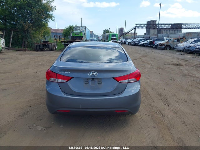 2011 Hyundai Elantra Gl მანქანა იყიდება აუქციონზე, vin: 5NPDH4AEXBH042645, აუქციონის ნომერი: 12680666