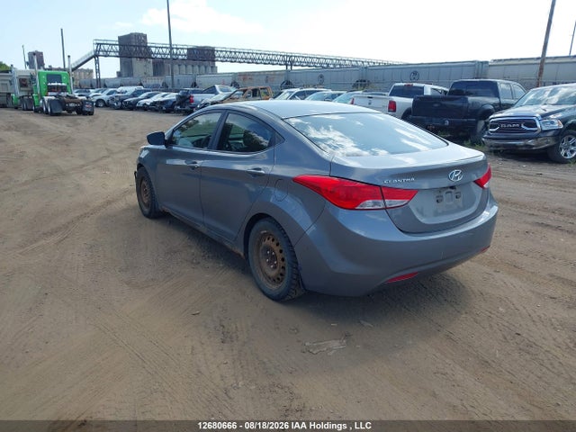 2011 Hyundai Elantra Gl მანქანა იყიდება აუქციონზე, vin: 5NPDH4AEXBH042645, აუქციონის ნომერი: 12680666