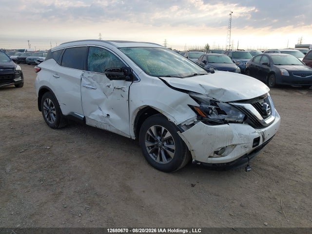 2018 Nissan Murano Midnight Edition/platinum/sl/sv მანქანა იყიდება აუქციონზე, vin: 5N1AZ2MH5JN104845, აუქციონის ნომერი: 12680670
