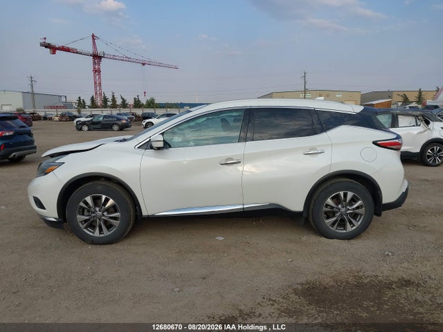 2018 Nissan Murano Midnight Edition/platinum/sl/sv მანქანა იყიდება აუქციონზე, vin: 5N1AZ2MH5JN104845, აუქციონის ნომერი: 12680670
