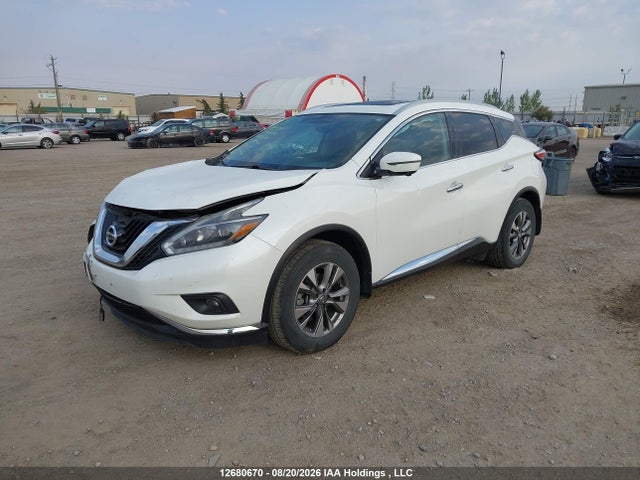 2018 Nissan Murano Midnight Edition/platinum/sl/sv მანქანა იყიდება აუქციონზე, vin: 5N1AZ2MH5JN104845, აუქციონის ნომერი: 12680670