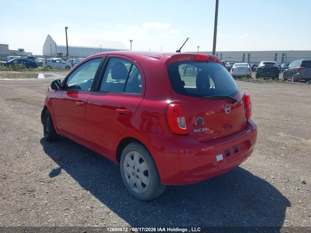 Продажа на аукционе авто 2017 Nissan Micra S/sr/sv, vin: 3N1CK3CP5HL259179, номер лота: 12680672