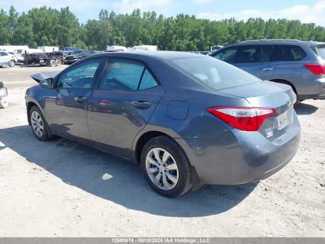 Продаж на аукціоні авто 2016 Toyota Corolla Le, vin: 2T1BURHE7GC734829, номер лоту: 12680674