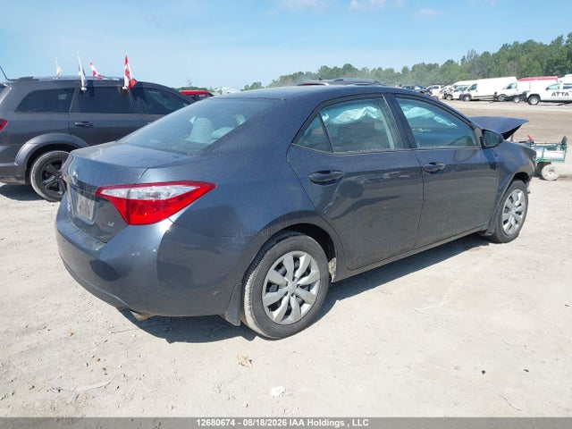 Продаж на аукціоні авто 2016 Toyota Corolla Le, vin: 2T1BURHE7GC734829, номер лоту: 12680674