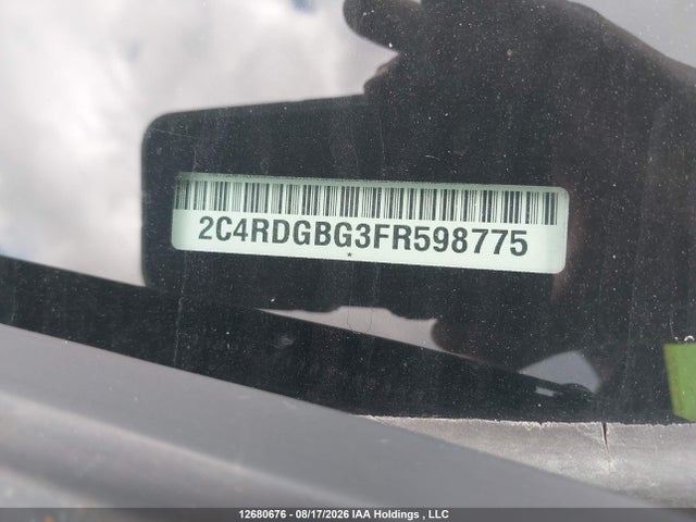 Dodge Grand Caravan Se/sxt 2015 2C4RDGBG3FR598775 Image 18