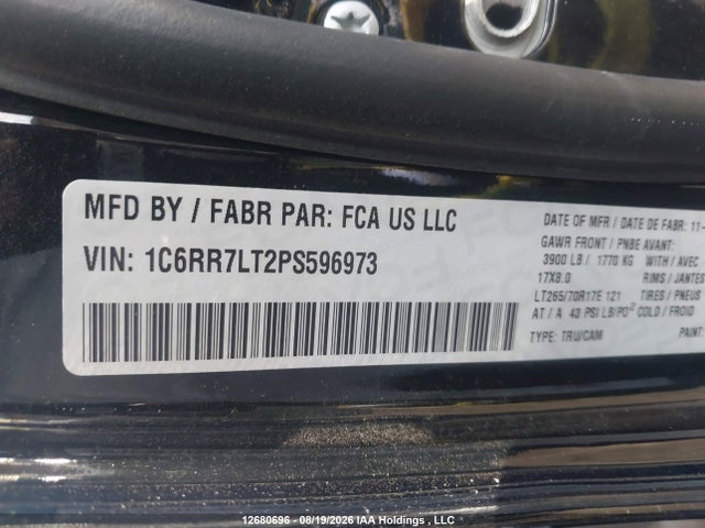 RAM 1500 Classic Slt 2023 1C6RR7LT2PS596973 Image 9