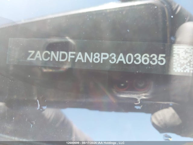 ZACNDFAN8P3A03635 Dodge Hornet Gt