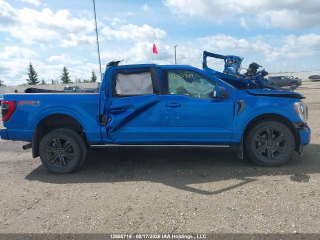 12680719 :رقم المزاد ، 1FTFW1E58MFC82491 vin ، 2021 Ford F150 Supercrew مزاد بيع