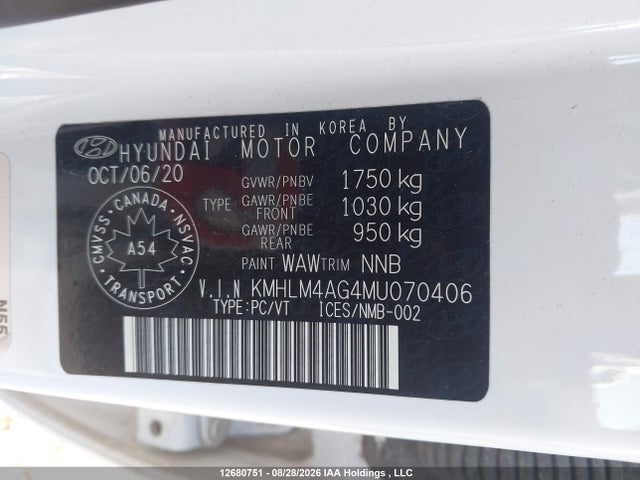 Hyundai ELANTRA SEL 2021 KMHLM4AG4MU070406 Image 9