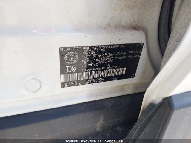 Toyota Rav4 Xle 2022 2T3RWRFV0NW138993 Image 18