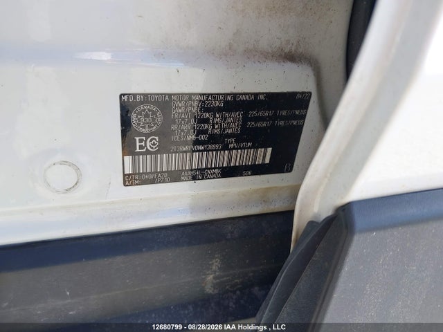 Toyota Rav4 Xle 2022 2T3RWRFV0NW138993 Image 8