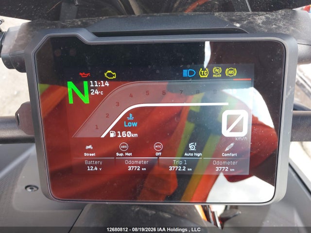12680812 :رقم المزاد ، VBKV39400SM909829 vin ، 2025 Ktm 1290 Super Duke R مزاد بيع