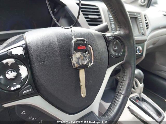 12680873 :رقم المزاد ، 2HGFG3B90CH008829 vin ، 2012 Honda Civic Ex-l مزاد بيع