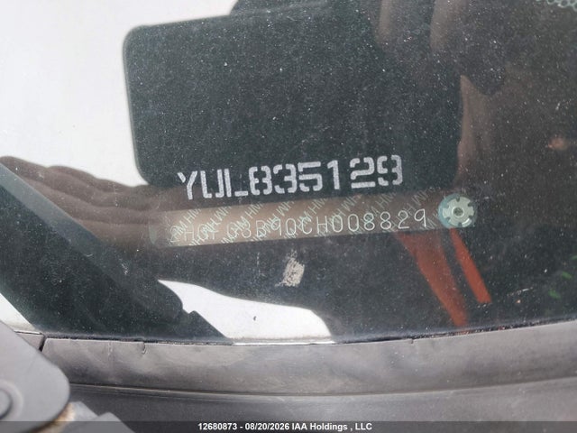 12680873 :رقم المزاد ، 2HGFG3B90CH008829 vin ، 2012 Honda Civic Ex-l مزاد بيع