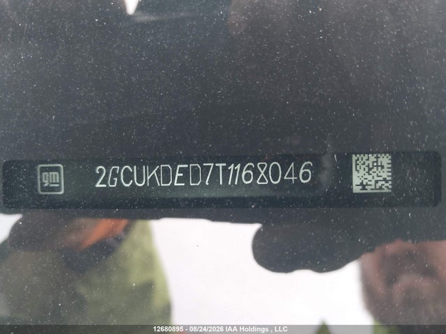 2GCUKDED7T1168046 Chevrolet Silverado K1500 Lt