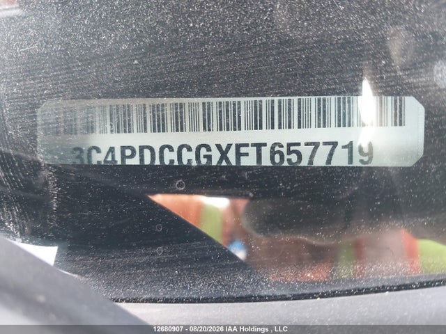 Продажа на аукционе авто 2015 Dodge Journey, vin: 3C4PDCCGXFT657719, номер лота: 12680907