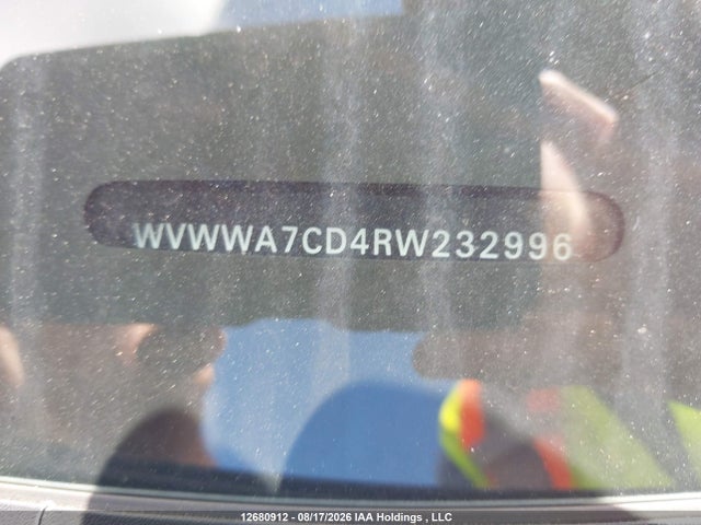 12680912 :رقم المزاد ، WVWWA7CD4RW232996 vin ، 2024 Volkswagen Golf Gti 380 Performance مزاد بيع