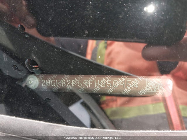 2015 Honda Civic მანქანა იყიდება აუქციონზე, vin: 2HGFB2F59FH050954, აუქციონის ნომერი: 12680925