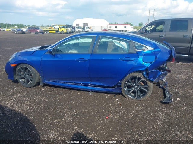 2019 Honda Civic მანქანა იყიდება აუქციონზე, vin: 2HGFC2F86KH025303, აუქციონის ნომერი: 12680941