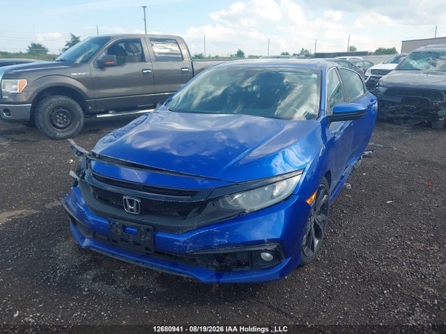 2019 Honda Civic მანქანა იყიდება აუქციონზე, vin: 2HGFC2F86KH025303, აუქციონის ნომერი: 12680941
