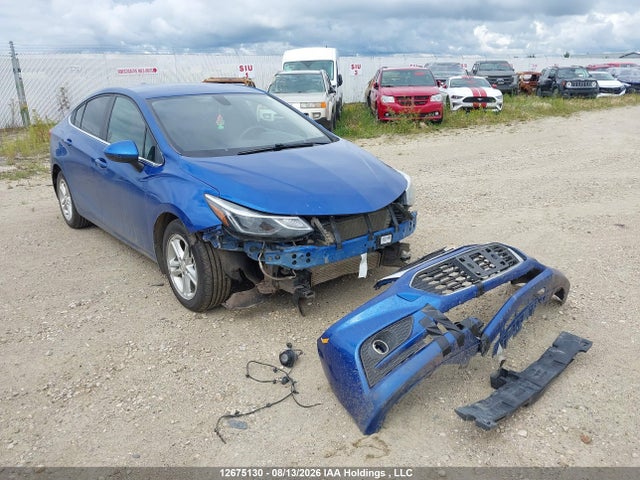 2018 Chevrolet Cruze Lt Auto მანქანა იყიდება აუქციონზე, vin: 1G1BE5SM7J7189111, აუქციონის ნომერი: 12675130