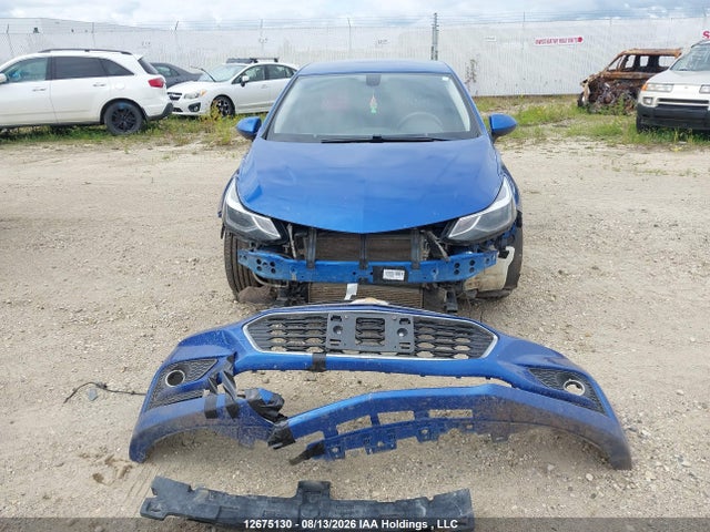 2018 Chevrolet Cruze Lt Auto მანქანა იყიდება აუქციონზე, vin: 1G1BE5SM7J7189111, აუქციონის ნომერი: 12675130
