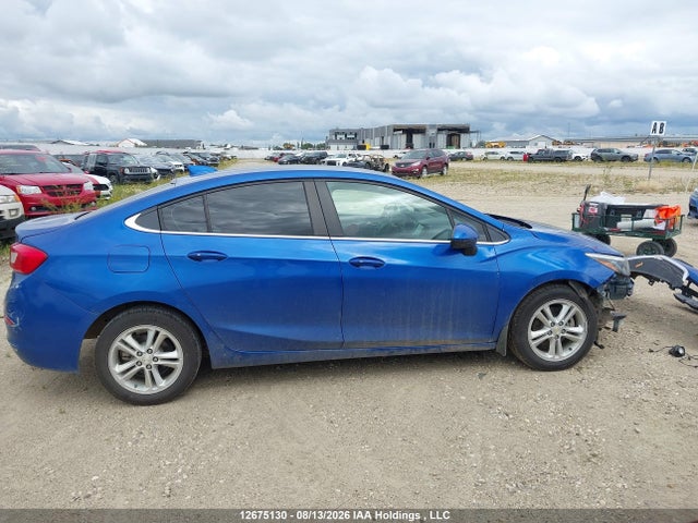 2018 Chevrolet Cruze Lt Auto მანქანა იყიდება აუქციონზე, vin: 1G1BE5SM7J7189111, აუქციონის ნომერი: 12675130