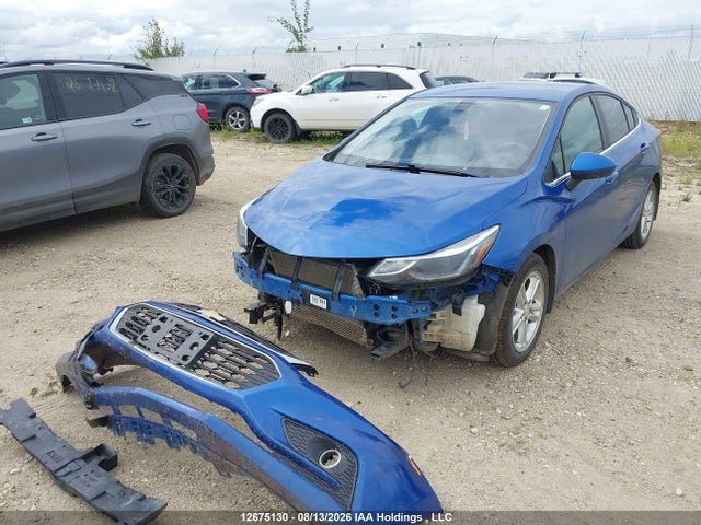 2018 Chevrolet Cruze Lt Auto მანქანა იყიდება აუქციონზე, vin: 1G1BE5SM7J7189111, აუქციონის ნომერი: 12675130