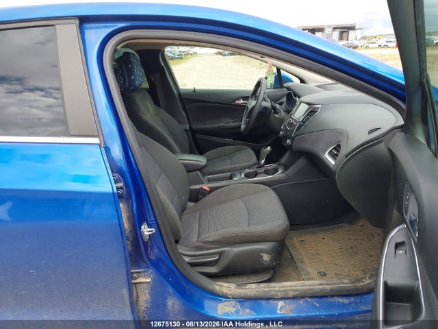 2018 Chevrolet Cruze Lt Auto მანქანა იყიდება აუქციონზე, vin: 1G1BE5SM7J7189111, აუქციონის ნომერი: 12675130