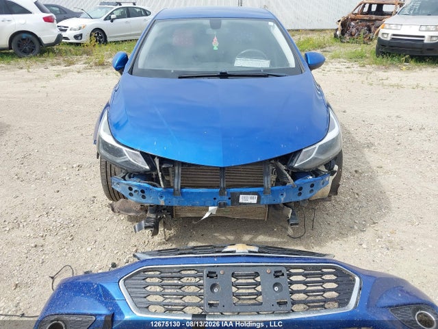 2018 Chevrolet Cruze Lt Auto მანქანა იყიდება აუქციონზე, vin: 1G1BE5SM7J7189111, აუქციონის ნომერი: 12675130