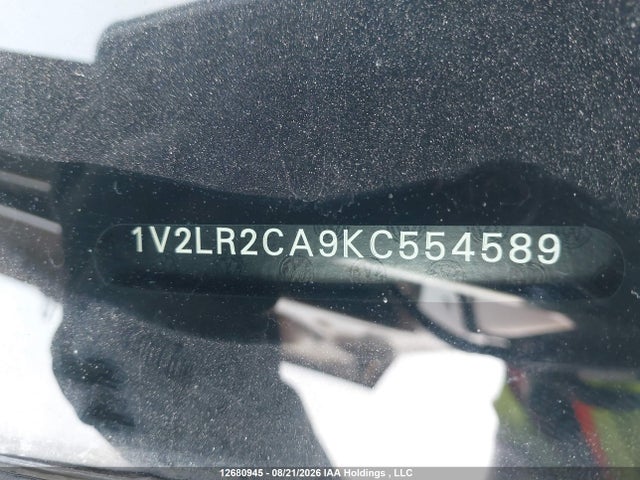 1V2LR2CA9KC554589 Volkswagen Atlas 3.6 Fsi Comfortline