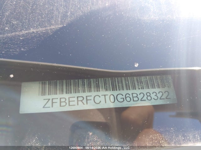 12680984 :رقم المزاد ، ZFBERFCT0G6B28322 vin ، 2016 Ram Promaster City Tradesman مزاد بيع