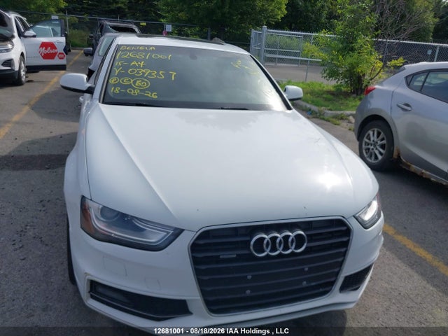 2015 Audi A4 2.0t Technik Plus მანქანა იყიდება აუქციონზე, vin: WAUKFCFLXFN039357, აუქციონის ნომერი: 12681001