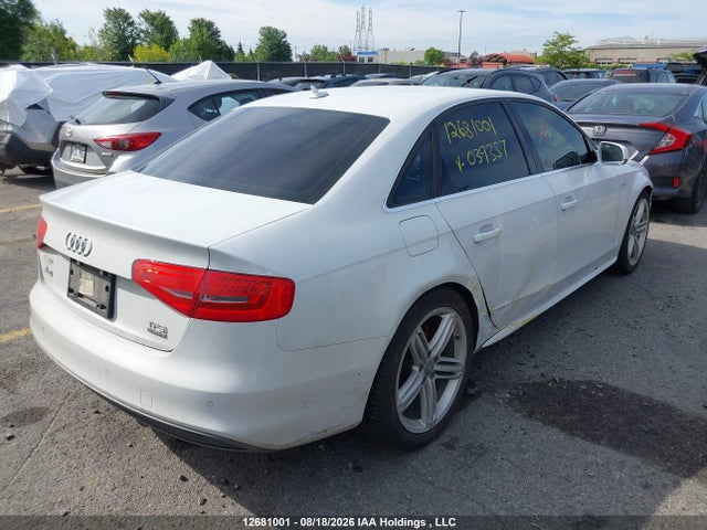 2015 Audi A4 2.0t Technik Plus მანქანა იყიდება აუქციონზე, vin: WAUKFCFLXFN039357, აუქციონის ნომერი: 12681001
