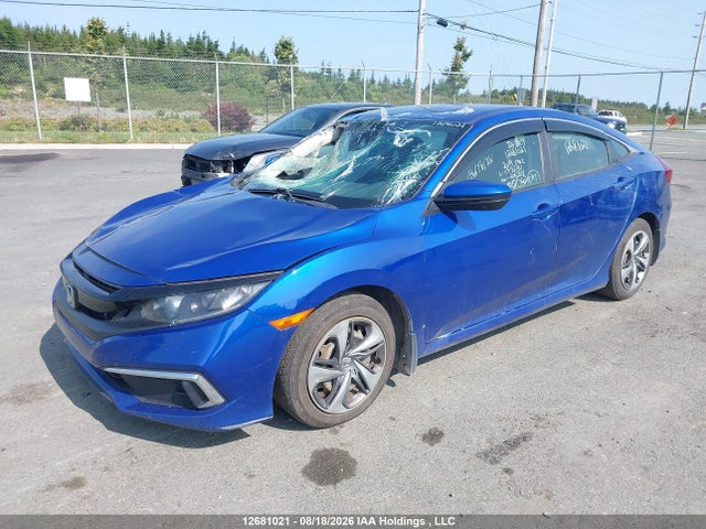 Honda Civic Lx 2019 2HGFC2F51KH034240 Image 2